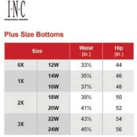 INC International Concepts Plus Size Tie-Waist Palazzo Pants - Picture 10 of 10